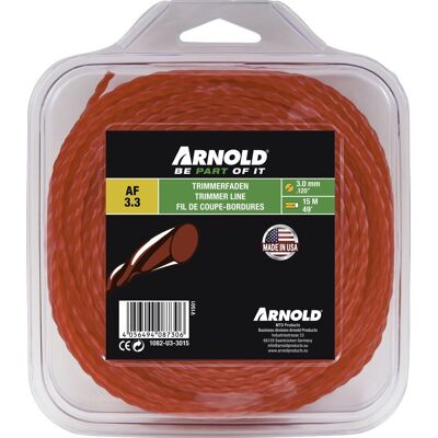 Arnold Fil Nylon Af 3.3 / 3,0Mm 15M - Publicité Arnold Fil Nylon Af 3.3 / 3,0Mm 15M - Publicité