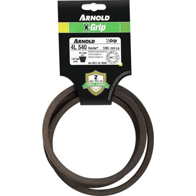 Arnold Courroie trapézoïdale X-Grip V de type 4L540 - Publicité Arnold Courroie trapézoïdale X-Grip V de type 4L540 - Publicité