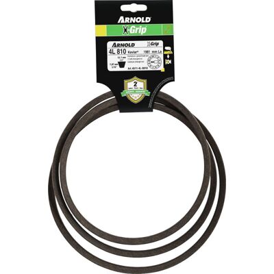 Arnold Courroie trapézoïdale X-Grip V de type 4L810 - Publicité Arnold Courroie trapézoïdale X-Grip V de type 4L810 - Publicité