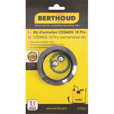 Kit d'entretien Berthoud Cosmos 18 Pro - Publicité Kit d'entretien Berthoud Cosmos 18 Pro - Publicité