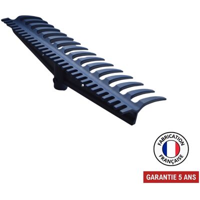 PERRIN Râteau réversible 16/30 dents nylon renforcé fibre de verre - sans manche - Publicité PERRIN Râteau réversible 16/30 dents nylon renforcé fibre de verre - sans manche - Publicité