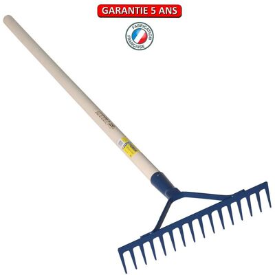 Outils Perrin - Modèle 532116 - Râteau de jardin 16 dents - Outil de jardin - Publicité Outils Perrin - Modèle 532116 - Râteau de jardin 16 dents - Outil de jardin - Publicité