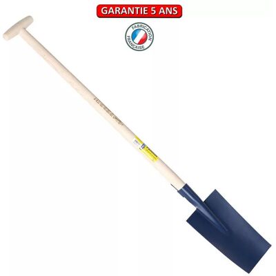 PERRIN Louchet Senlis peint 28 cm manche en T - Publicité PERRIN Louchet Senlis peint 28 cm manche en T - Publicité