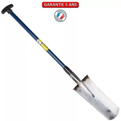 PERRIN Louchet d'arrachage 38cm manche composite béquille outil professionnel pour pépiniériste - Publicité PERRIN Louchet d'arrachage 38cm manche composite béquille outil professionnel pour pépiniériste - Publicité