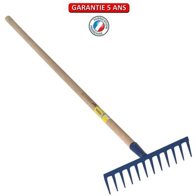 PERRIN Râteau 12 dents droites soudées manche 1,5m, outil trempé haute résistance, jardin,potager - Publicité PERRIN Râteau 12 dents droites soudées manche 1,5m, outil trempé haute résistance, jardin,potager - Publicité