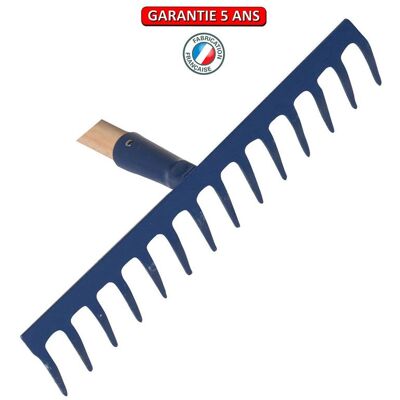 Tools Perrin - Râteau Soudé Courbé - Outil de Jardin - Publicité Tools Perrin - Râteau Soudé Courbé - Outil de Jardin - Publicité