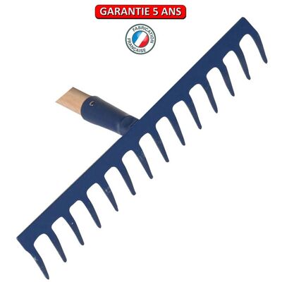 PERRIN Râteau soudé 14 dents courbes sans manche - Publicité PERRIN Râteau soudé 14 dents courbes sans manche - Publicité