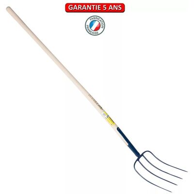 Outils Perrin Modèle 627229 - Fourche à fumier à 4 dents - Publicité Outils Perrin Modèle 627229 - Fourche à fumier à 4 dents - Publicité