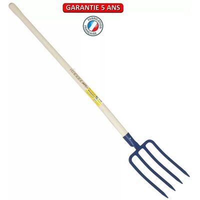 Tools Perrin - Presa a forcella à 4 dents 27cm Manche Pomme - Outil de jardin - Publicité Tools Perrin - Presa a forcella à 4 dents 27cm Manche Pomme - Outil de jardin - Publicité