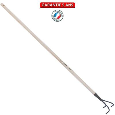 PERRIN Griffe piocheuse manche 130cm - Gris algue - Publicité PERRIN Griffe piocheuse manche 130cm - Gris algue - Publicité