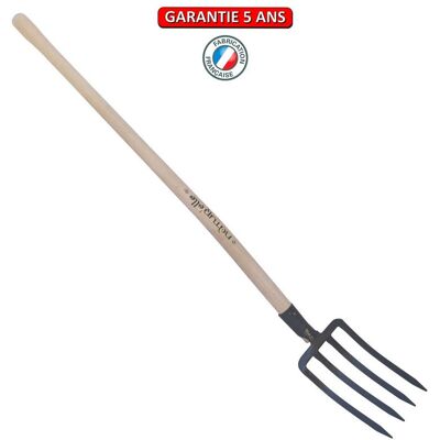 PERRIN Fourche de 27cm, manche 100cm - Gris algue - Publicité PERRIN Fourche de 27cm, manche 100cm - Gris algue - Publicité