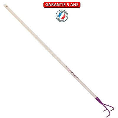 PERRIN Griffe piocheuse manche 130cm - Framboisine - Publicité PERRIN Griffe piocheuse manche 130cm - Framboisine - Publicité