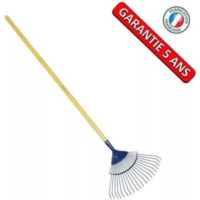 PERRIN Balai à gazon professionnel 20 dents rondes - Manche fibre 1,50 m - Publicité PERRIN Balai à gazon professionnel 20 dents rondes - Manche fibre 1,50 m - Publicité