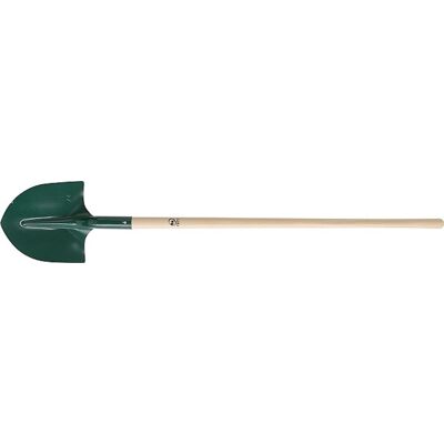 Leborgne Pelle ronde tôle 25 cm manche bois - travaux de terrassement et jardin - Publicité Leborgne Pelle ronde tôle 25 cm manche bois - travaux de terrassement et jardin - Publicité