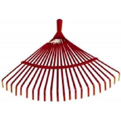 Balai en acier pour feuilles et herbe - 44cm - Pour feuilles & herbe - Publicité Balai en acier pour feuilles et herbe - 44cm - Pour feuilles & herbe - Publicité