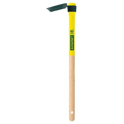 Leborgne Râteau 5 dents Compact - manche bois 50 cm certifié PEFC 100% - Publicité Leborgne Râteau 5 dents Compact - manche bois 50 cm certifié PEFC 100% - Publicité