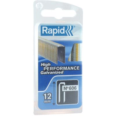 RAPID Agrafe n°606 - 18 mm par 600 - Publicité RAPID Agrafe n°606 - 18 mm par 600 - Publicité