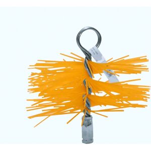 Joncoux Hérisson de ramonage Brasier nylon Ø80 mm – pas M12/75 - Publicité Joncoux Hérisson de ramonage Brasier nylon Ø80 mm – pas M12/75 - Publicité