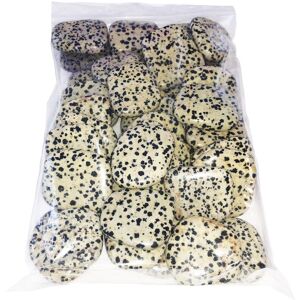 France Minéraux Pierres plates Jaspe dalmatien - 1kg