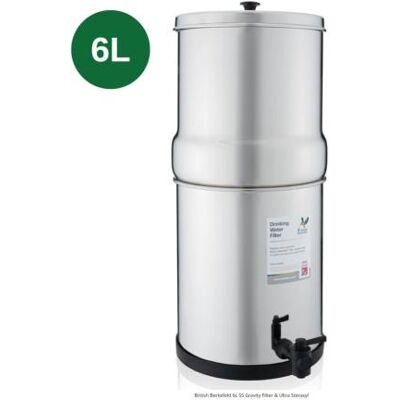 BRITISH BERKEFELD <B>6L</B> équipé de <B>2 cartouches ultra fluoride - Publicité BRITISH BERKEFELD <B>6L</B> équipé de <B>2 cartouches ultra fluoride - Publicité