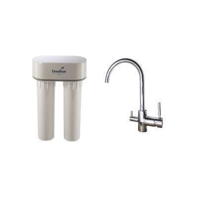 Doulton - DUO - Calcaire - Robinet 3 voies - Purificateur d'eau - Publicité Doulton - DUO - Calcaire - Robinet 3 voies - Purificateur d'eau - Publicité