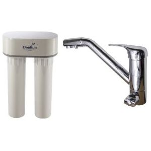 DOULTON [PACK] Purificateur d'eau Doulton DUO HIP CALCAIRE + Mitigeur 3 voies ...