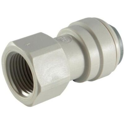 RACCORD DROIT Femelle 3/8'' BSP X 3/8'' PUSH FIT JOHN GUEST - Publicité RACCORD DROIT Femelle 3/8'' BSP X 3/8'' PUSH FIT JOHN GUEST - Publicité