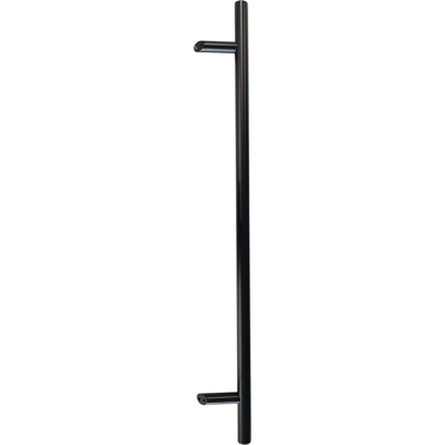 PSG poignée de porte unilatérale ronde noire 32×1200 mm AISI 304 – fixation 45° - Publicité PSG poignée de porte unilatérale ronde noire 32×1200 mm AISI 304 – fixation 45° - Publicité
