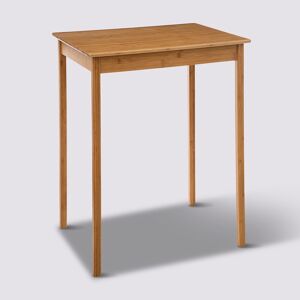 Table de bar 80x60cm Bambou