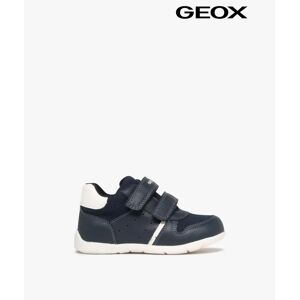 Chaussures premiers pas bébé garçon baskets à double scratch - Geox - 23 - marine - GEOX marine - Publicité