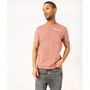 Tee-shirt manches courtes a motif estival homme - XL - rose fonce - GEMO rose fonce