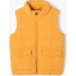 Blouson matelassé sans manches garçon - 12 - jaune - GEMO jaune - Publicité