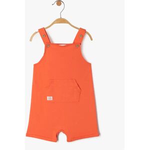 Salopette courte bébé garçon en jersey de coton - GEMO rouge - Publicité