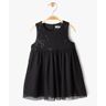 Robe fête en tulle avec sequins et paillettes bébé fille - 12M - noir - GEMO noir