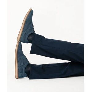 Derbies homme unis en suedine dessus alveole - 42 - bleu - GEMO bleu