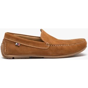 Mocassins homme unis en cuir velours - 42 - camel - URBAN STEPS G4G camel - Publicité