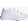 Baskets femme à semelle compensée Grand Court Platform - Adidas - 39 - blanc - ADIDAS blanc