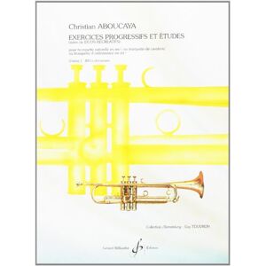 exercices progressifs et etudes - tromp mib - volume 1 aboucaya christian billaudot