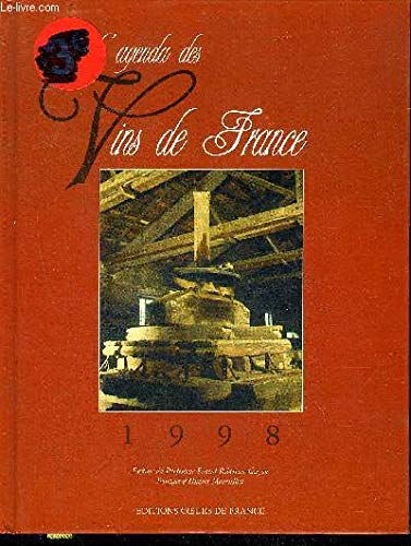 AGENDA DES VINS DE FRANCE 1998  collectif Coeurs de France