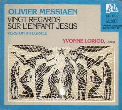 vingt regards sur l'enfant jesus (1944) loriod yvonne (piano) ades - francia