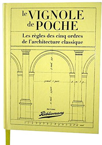 Le Vignole de poche : mémorial des artistes, des propriétaires & des ouvriers Etienne-Jules Thierry, Urbain Vitry Editions Bibliomane