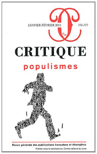 augé, marc Critique, n° 776-777. Populismes