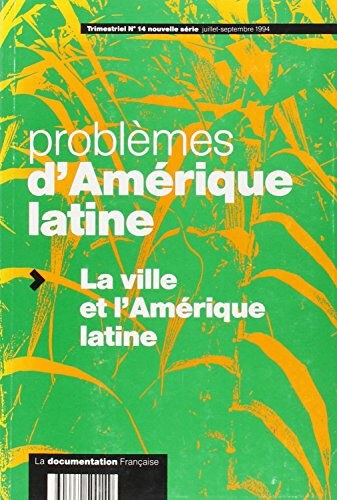 La ville et l amerique latine   La Documentation Française