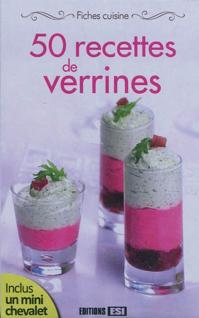 50 recettes de verrines Sylvie Aït-Ali Editions ESI