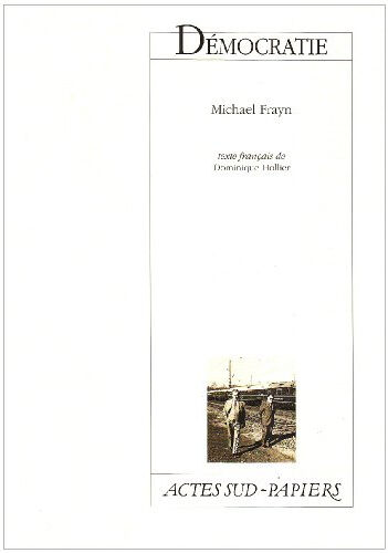 Démocratie Michael Frayn Actes Sud