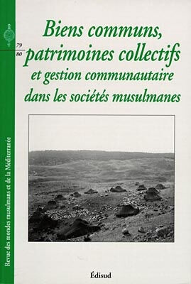 Revue des mondes musulmans et de la Méditerranée, n° 79-80. Biens communs, patrimoines collectifs et  collectif, sylvie denoix Edisud