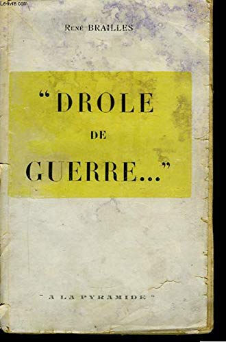 Drôle de guerre Charles Voegelé Circa 1924