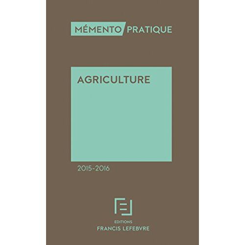 Prix editions francis lefebvre agriculture 2015