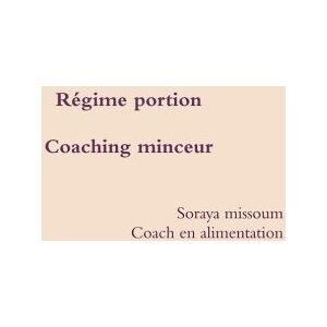 Le régime portion missoum, soraya Lulu éditions