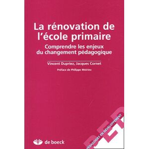 La rénovation de l'école primaire : comprendre les résistances au